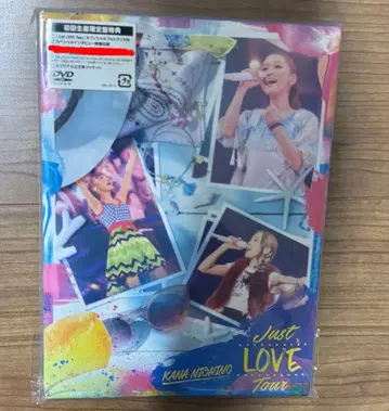 니시노 카나 Just LOVE Tour DVD 초회 생산 한정판