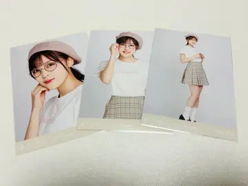 노기자카46 시바타 유나 프레피 브로마이드 3종 컴프