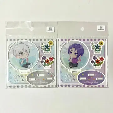 블루 록 마즐 아크릴 스탠드 mini 샤봉 나기 세이시로 미카게 레오