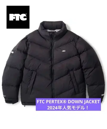 즉시 완판 2024년 모델 초레어! FTC 블랙 다운 자켓 M 사이즈
