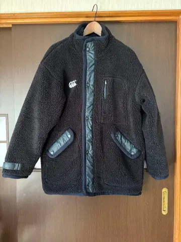 캔터베리 플리스 자켓 블랙