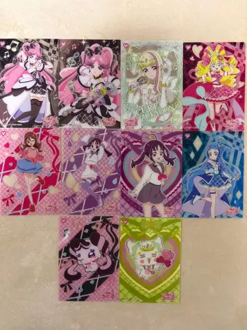 너와 아이돌 프리큐어 클리어 카드 컬렉션 껌