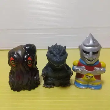 고질라 소프트 비닐 퍼펫 세트