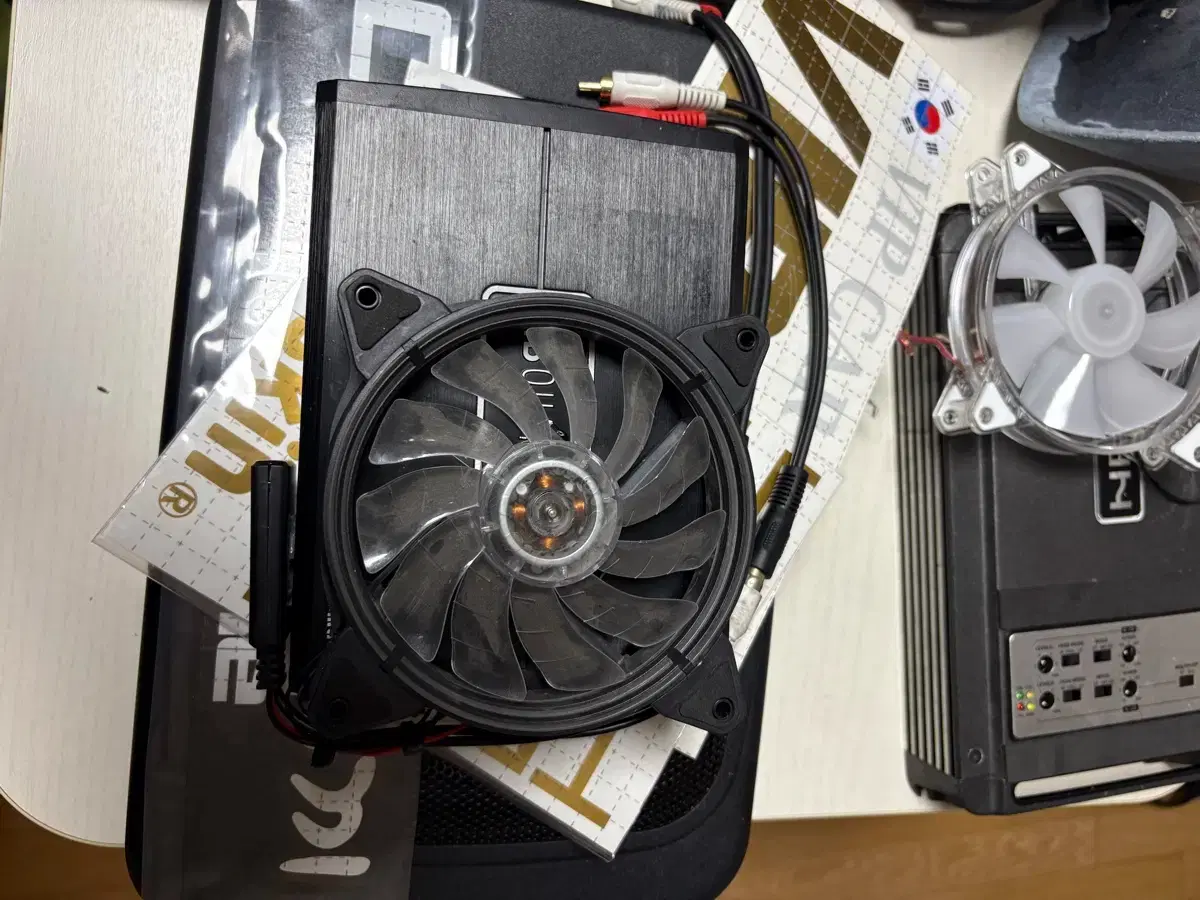 Motorcycle MB Quart 4-channel amplifier (includes dongle receiver)