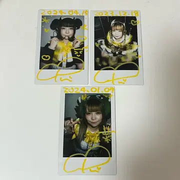 NANIMONO 아이돌 네무기시 푸린 폴라로이드