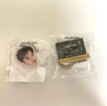 treasure 아사히 캡슐 토이 2개 세트