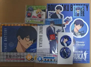 망각 배터리 복권 랙 세이호 하루카 아크릴 스탠드 캔뱃지