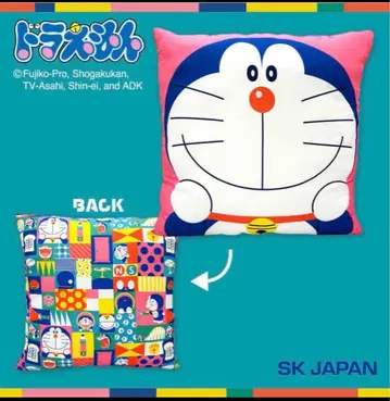 도라에몽 컬러풀 팝 스퀘어 쿠션