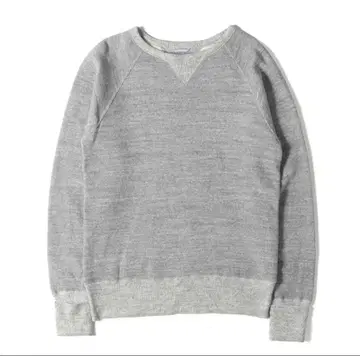 KENNETH FIELD 래글런 슬리브 맨투맨 헤더 그레이