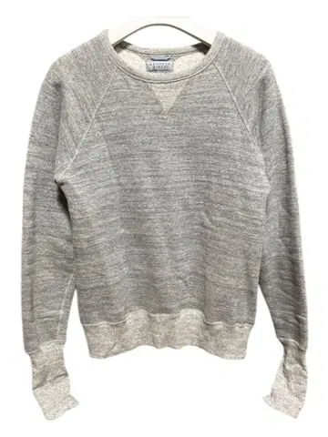 KENNETH FIELD 래글런 슬리브 맨투맨 헤더 그레이