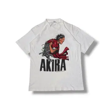 80s AKIRA 테츠오 암 T셔츠 L