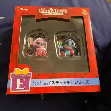 디즈니 크리스마스 오너먼트 복권 E상 스티치 시리즈 1개!