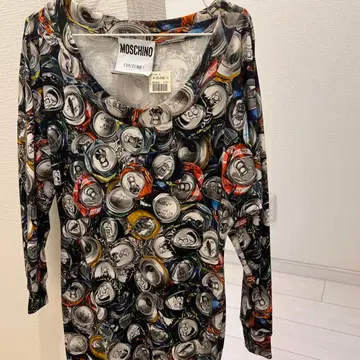 MOSCHINO 캔 프린트 원피스 사이즈 40