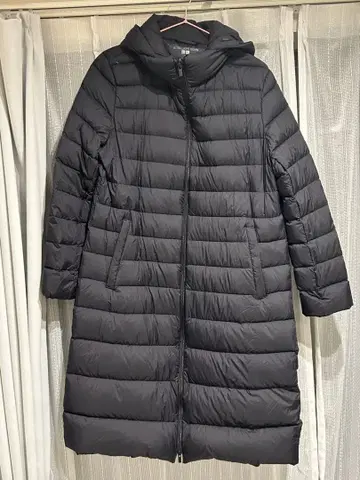유니클로 울트라 라이트 다운 코트 XL 블랙 UNIQLO