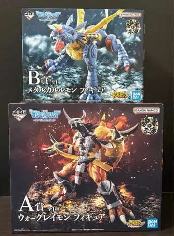 제일복권 디지몬 궁극진화 혼고지조 피규어 AB상 2종 세트