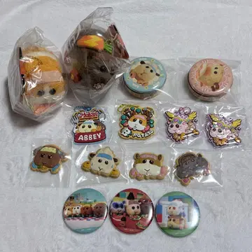 푸푸이 모루카 굿즈 세트 포테토 테디 초코 애비