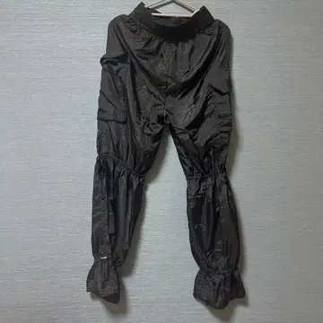 무스보레 블랙 카고 팬츠