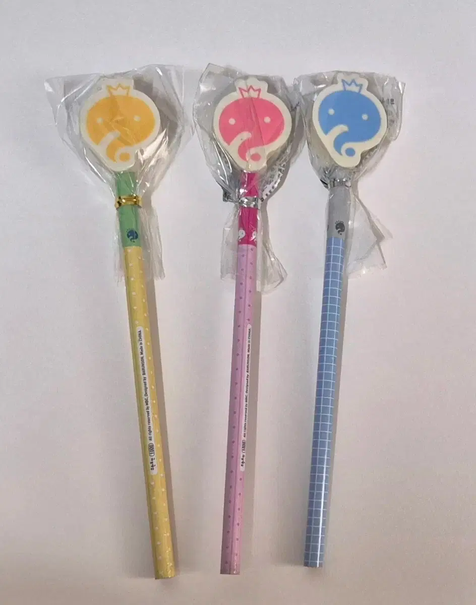 Vintage Stationery Infinite Challenge Eraser Pencil Set