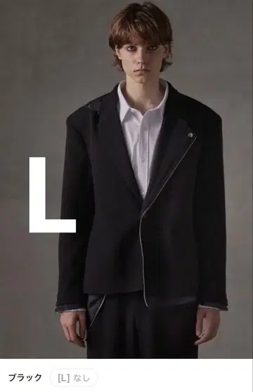 GRANCY 테일러드 자켓 블랙 L