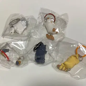 [ 총 5종 컴프 세트 ] 꼬리 흔들흔들 냥코 액세서리