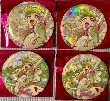 아이돌 프리큐어 드림 스테이지 큐어즈 큔 캔뱃지 2종 4개