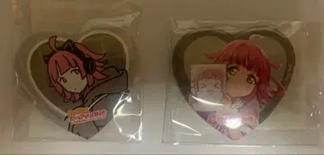 제비뽑기당 러브 라이브 니지가사키 칸 배지 세트 테노지 리나