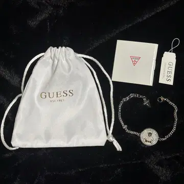 Guess 팔찌 실버 곰