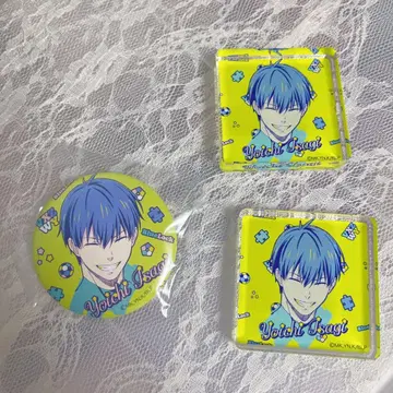 블루 록 이사기 요이치 anique 캔뱃지 아크릴 블록