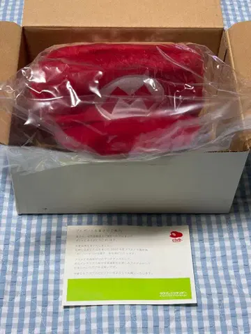 마리오 모자 미사용 클럽 닌텐도 당시 물품