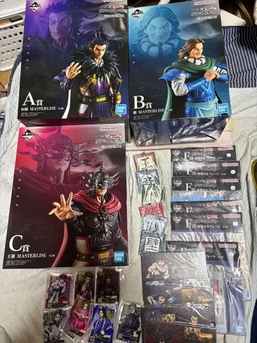 제일복권 춘추전국 대전 킹덤 A상 환기 B상 등 C상 왕전 하위상 세트