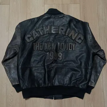 SWIFT SILENT 바시티 자켓 가죽 자켓 바이커