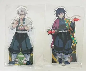 귀멸의 칼날 우각 콜라보 아크릴 스탠드 사네미 & 기유 아크릴 스탠드