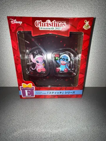 Disney 해피 복권 2025 E상 스티치 시리즈 2체 세트