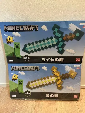마인크래프트 다이아몬드 검 금 검