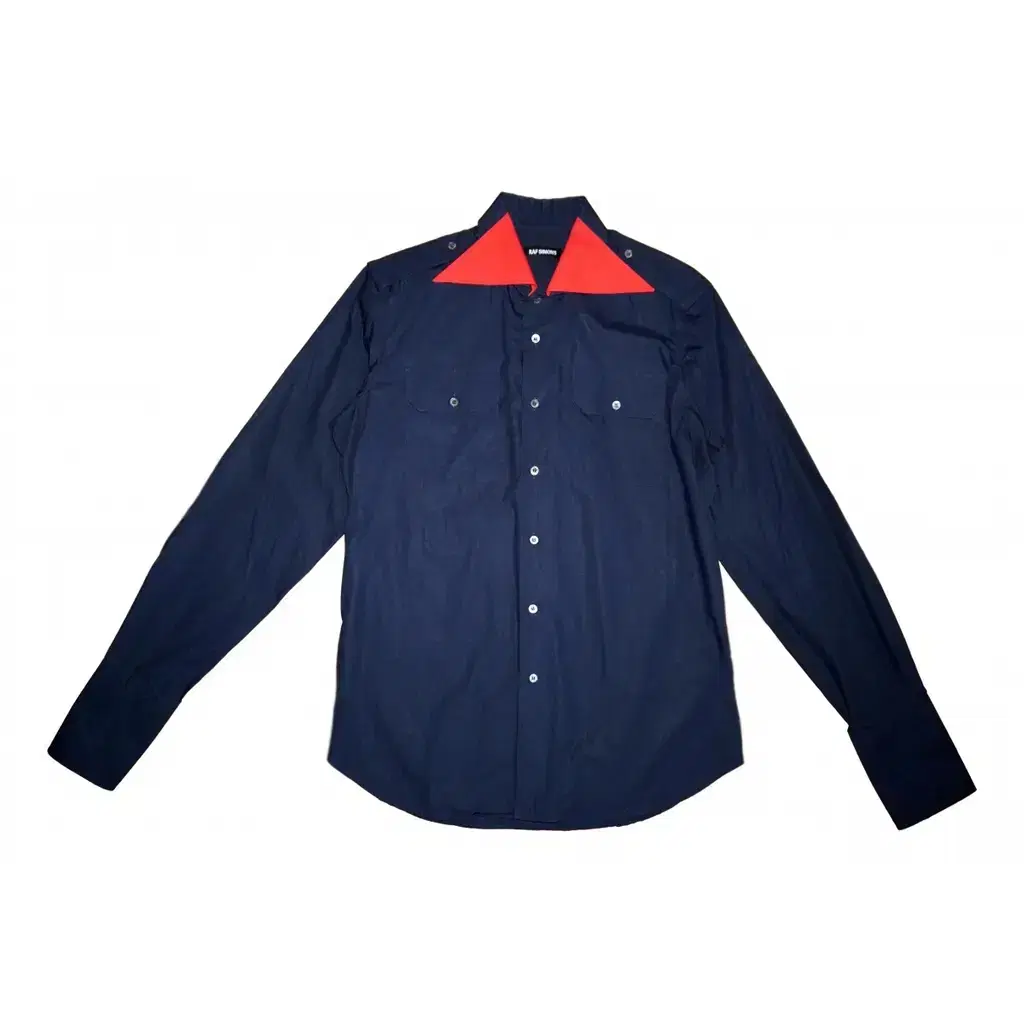 Raf Simons double collar shirt