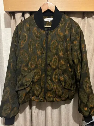 Sasquatchfabrix. 21AW 자카드 플라이트 자켓