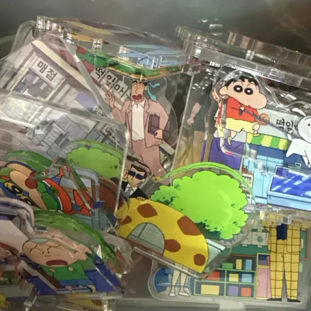 짱구 아크릴 스탠드 일괄로 팝니다