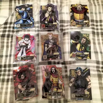 [ 9종 세트 ] 제일복권 킹덤 차세대의 걸물들 E상 아크레트