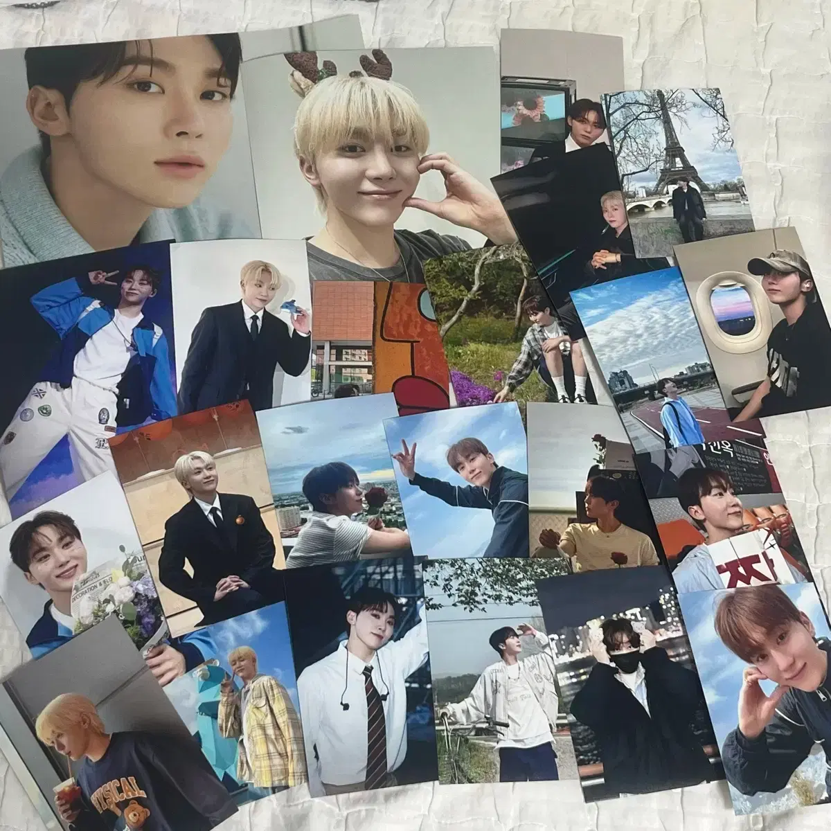 Seventeen Seungkwan printed photo bulk wts paper poster postcard