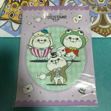 원더랜드 앨리스전 YOSISTAMP 클리어 파일 미개봉품