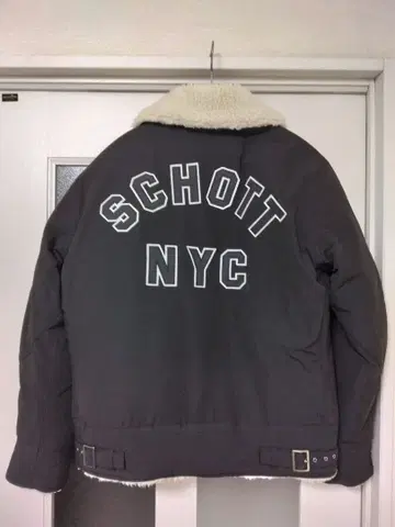 schott B-3 보아 블랙 L 사이즈