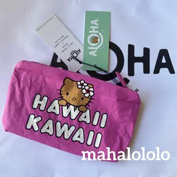 알로하 컬렉션 헬로키티 면세점 DFS 파우치 하와이 한정판