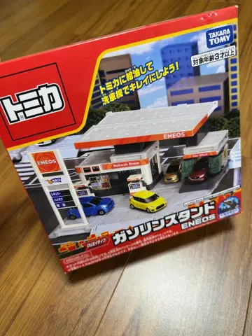 토미카 타운 빌드 시티 크리에이티브 주유소 ENEOS