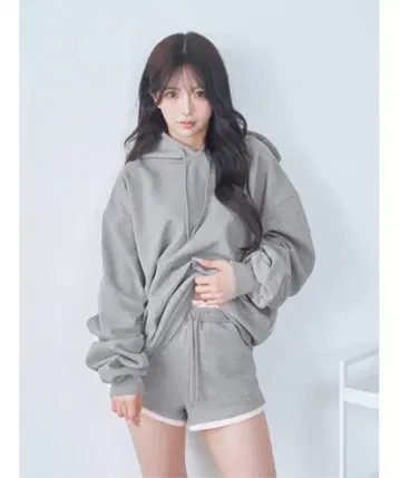 darich 컬러 도킹 맨투맨 셋업