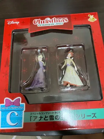 Disney 크리스마스 오너먼트 2025 아나와 눈의 여왕