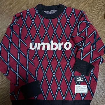 moussy x umbro 니트 보르도