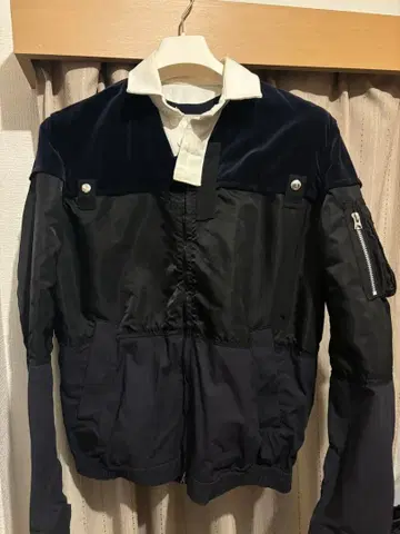 sacai 20AW 도킹 MA-1 블루종