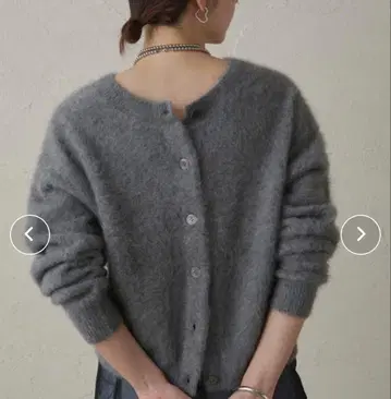 loungedress FUR 캐시미어 2WAY 니트 그레이