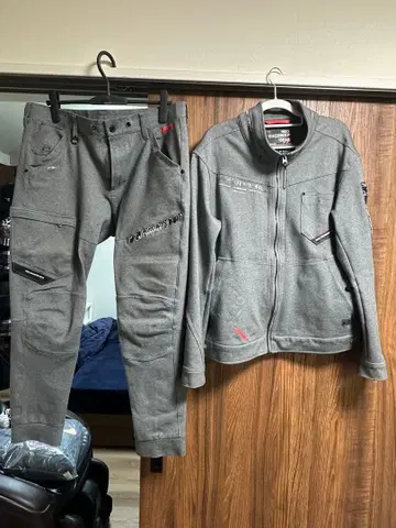 아이즈 프론티어 워크 팬츠 자켓 세트 4L 그레이