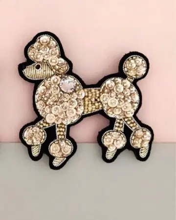 칠리아 푸들 브로치